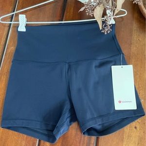 Lululemon Align Shorts Size 6 True Navy 4”